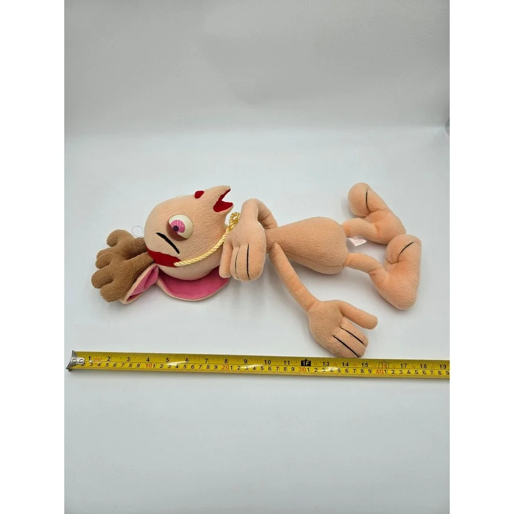 intage 1992 Ren and‎ Stimpy Christmas Plush Set Dakin Nickelodeon 90s Nicktoons